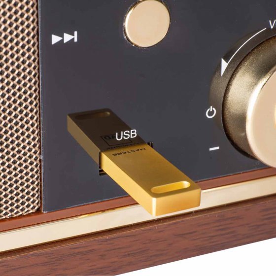 Tourne-disque rétro avec DAB+ 