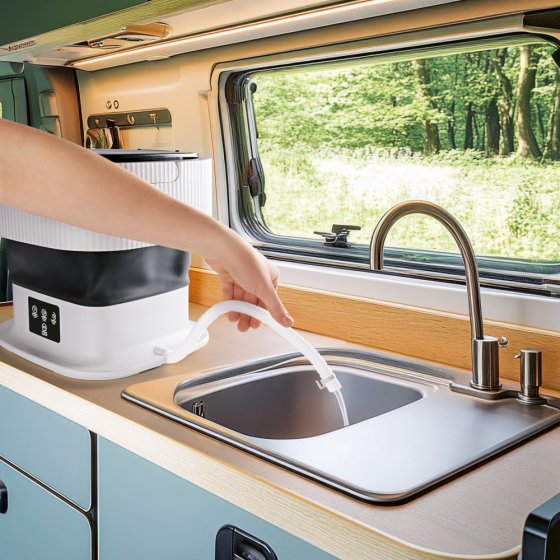 Mini-machine à laver pliable 