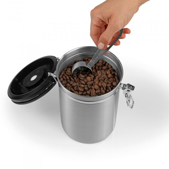 Boîte à café en acier inoxydable 