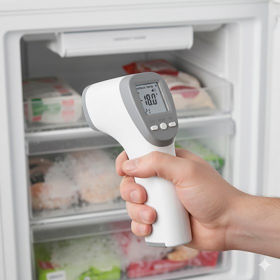 Thermomètre infrarouge 2 modes 