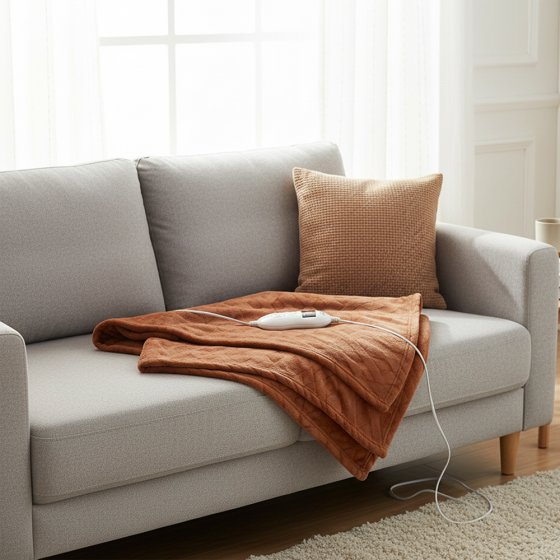 Elektrische verwarmde dekbedovertrek 