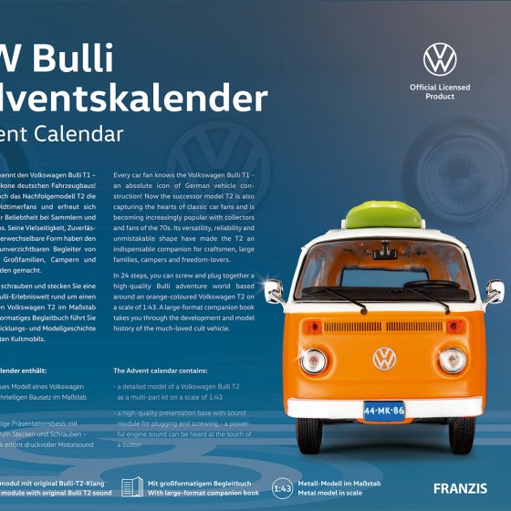 Calendrier de l’Avent VW Bulli 