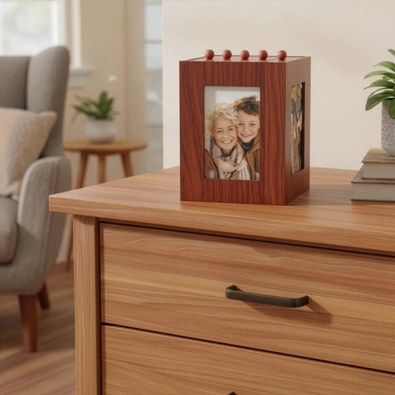 Boîte photo 360° en bois 