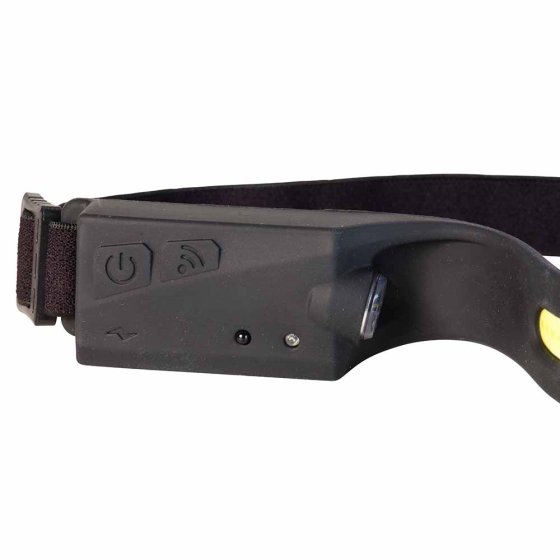 Lampe frontale avec capteur 