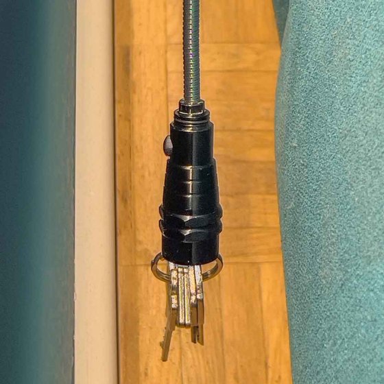 Uw cadeau: telescopische zaklamp 