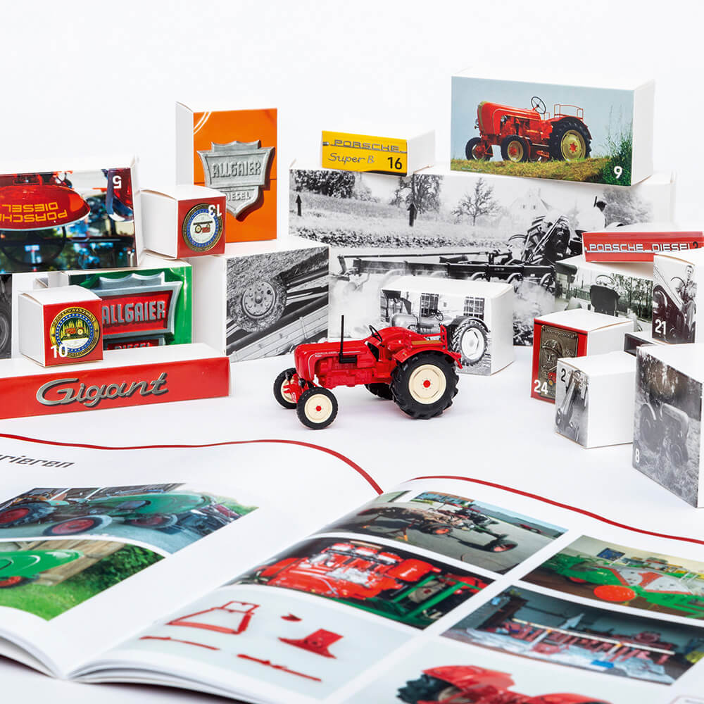 Calendrier De L Avent Tracteur Miniature
